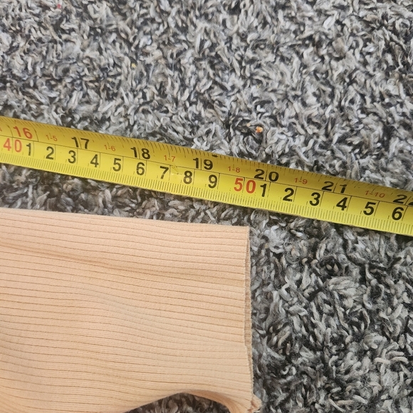 Ivy Jane Pale Yellow Dolman Sleeve Blouse Size XS Boho Peasant Lounge - Picture 13 of 14